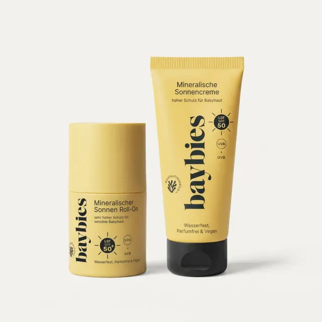 baybies Sun Dream Team LSF 50 Sonnenschutz-Set Creme + Roll-On