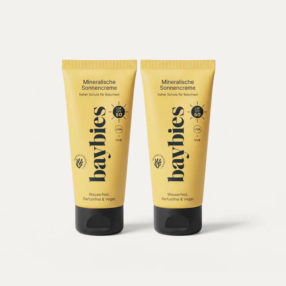 baybies Mineralische Sonnencreme LSF 50 Sonnencreme Einzelprodukt ohne Duftstoffe