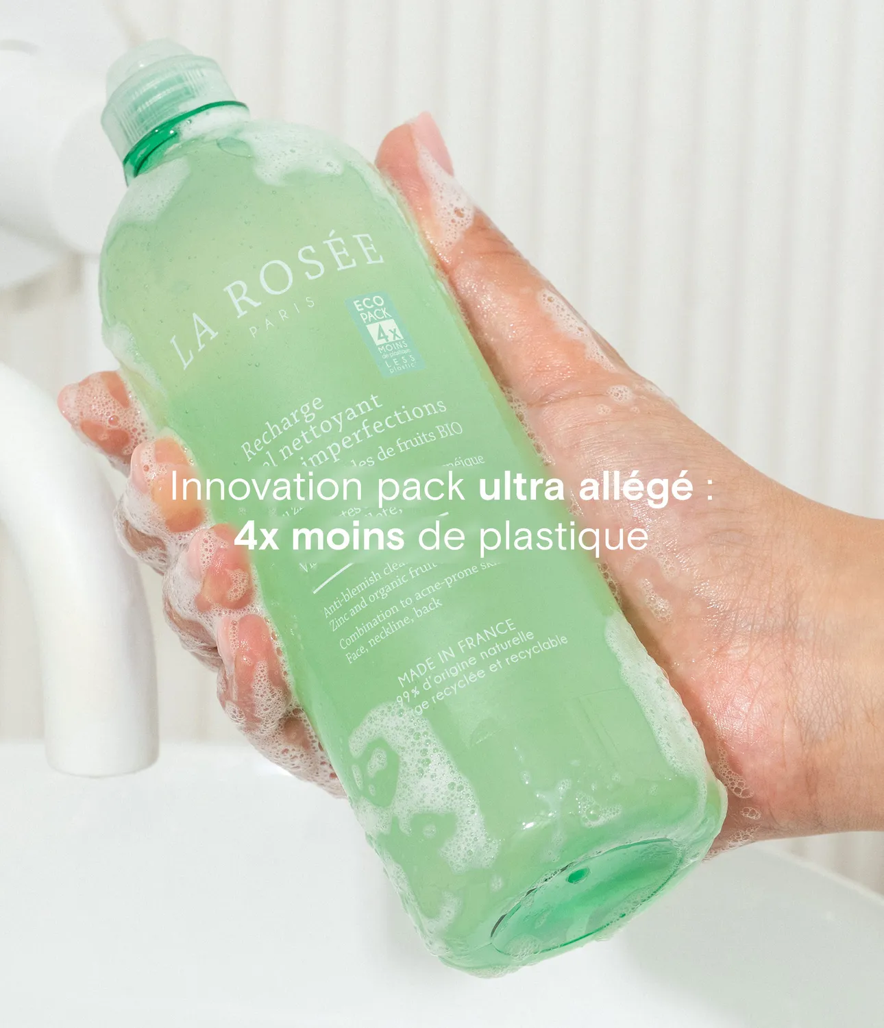 La Rosée Anti-Imperfections Reinigungsgel Nachfüllung Zink