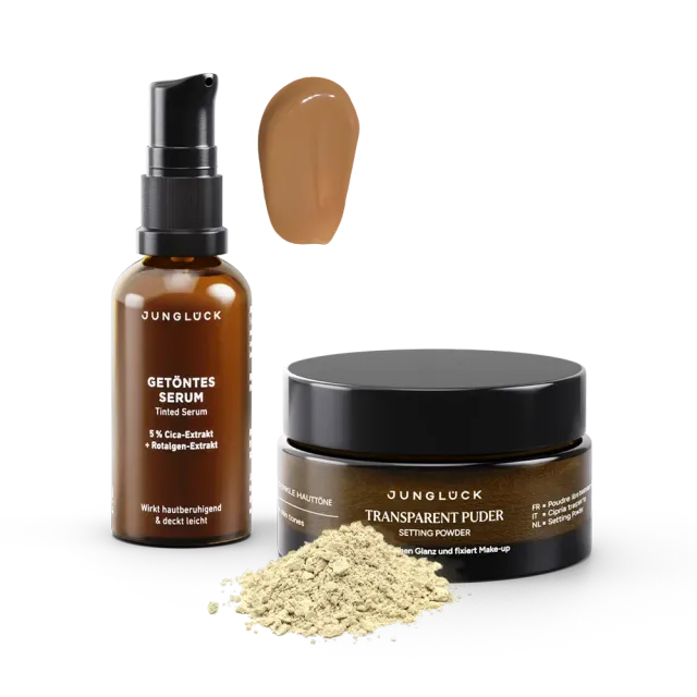 JUNGLÜCK Perfect Finish Kombi 03 mittel Banana Serum getönt