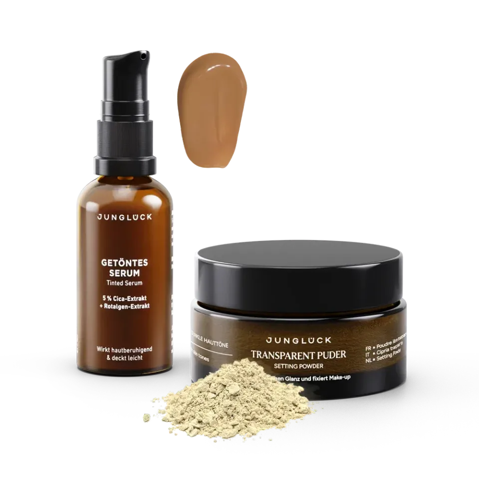 JUNGLÜCK Perfect Finish Kombi 03 mittel Banana Serum getönt