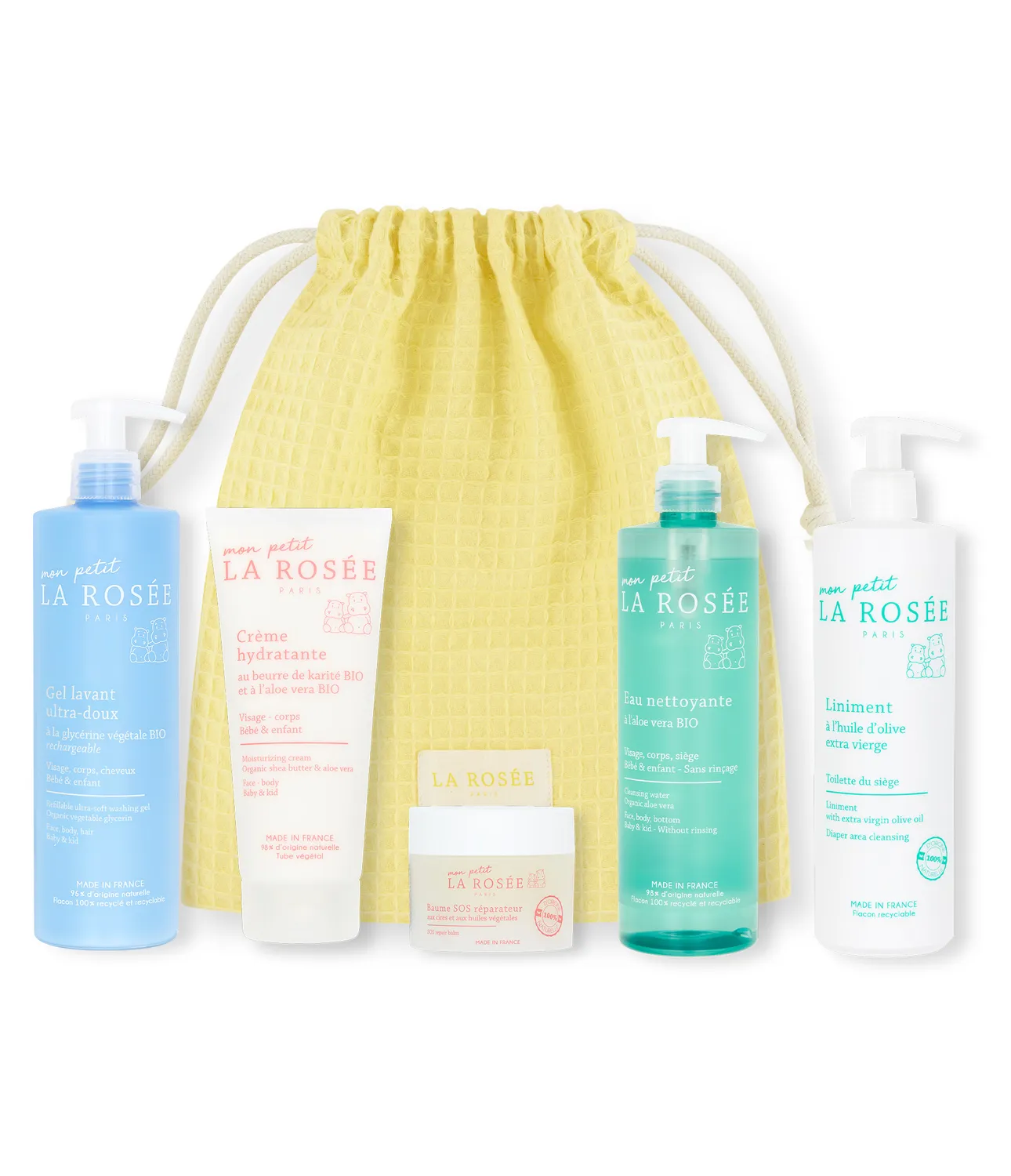 La Rosée Routine complète bébé Babypflegeset empfindliche Haut