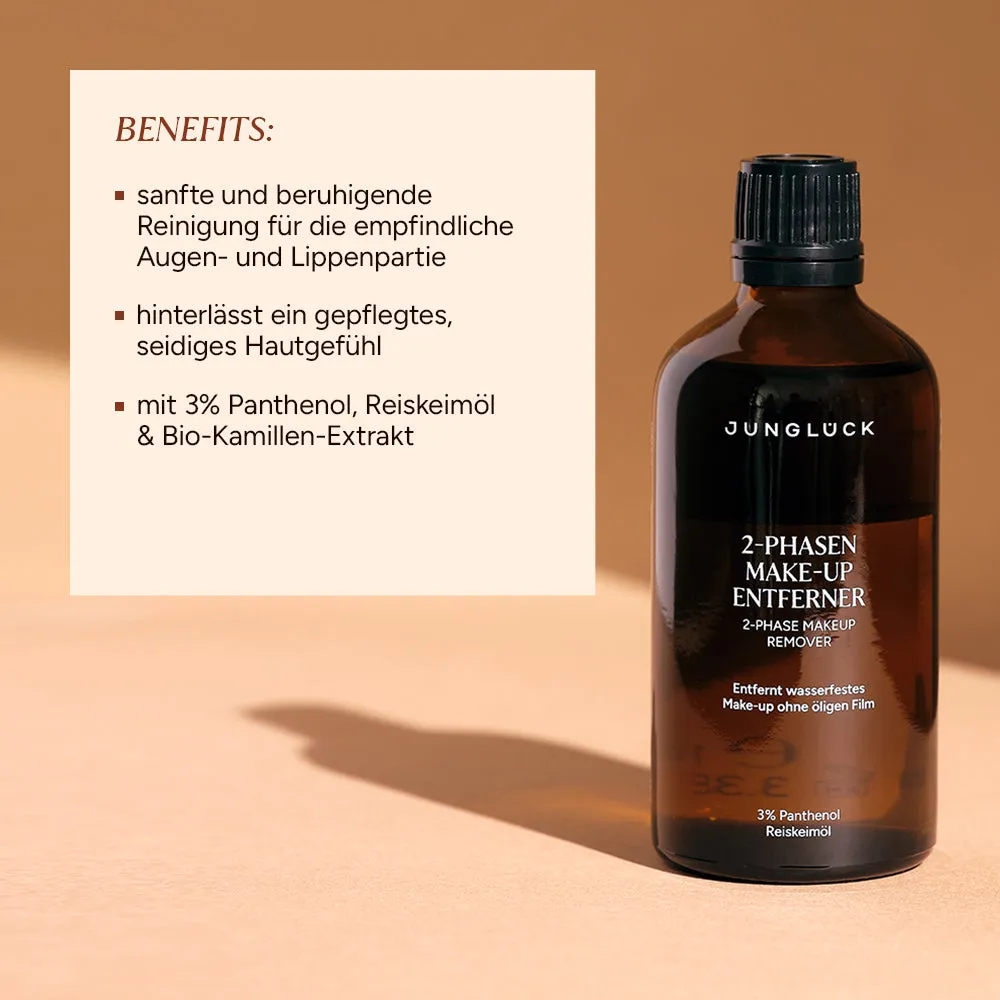 JUNGLÜCK 2-Phasen Make-up Entferner 20 ml ohne Duftstoffe