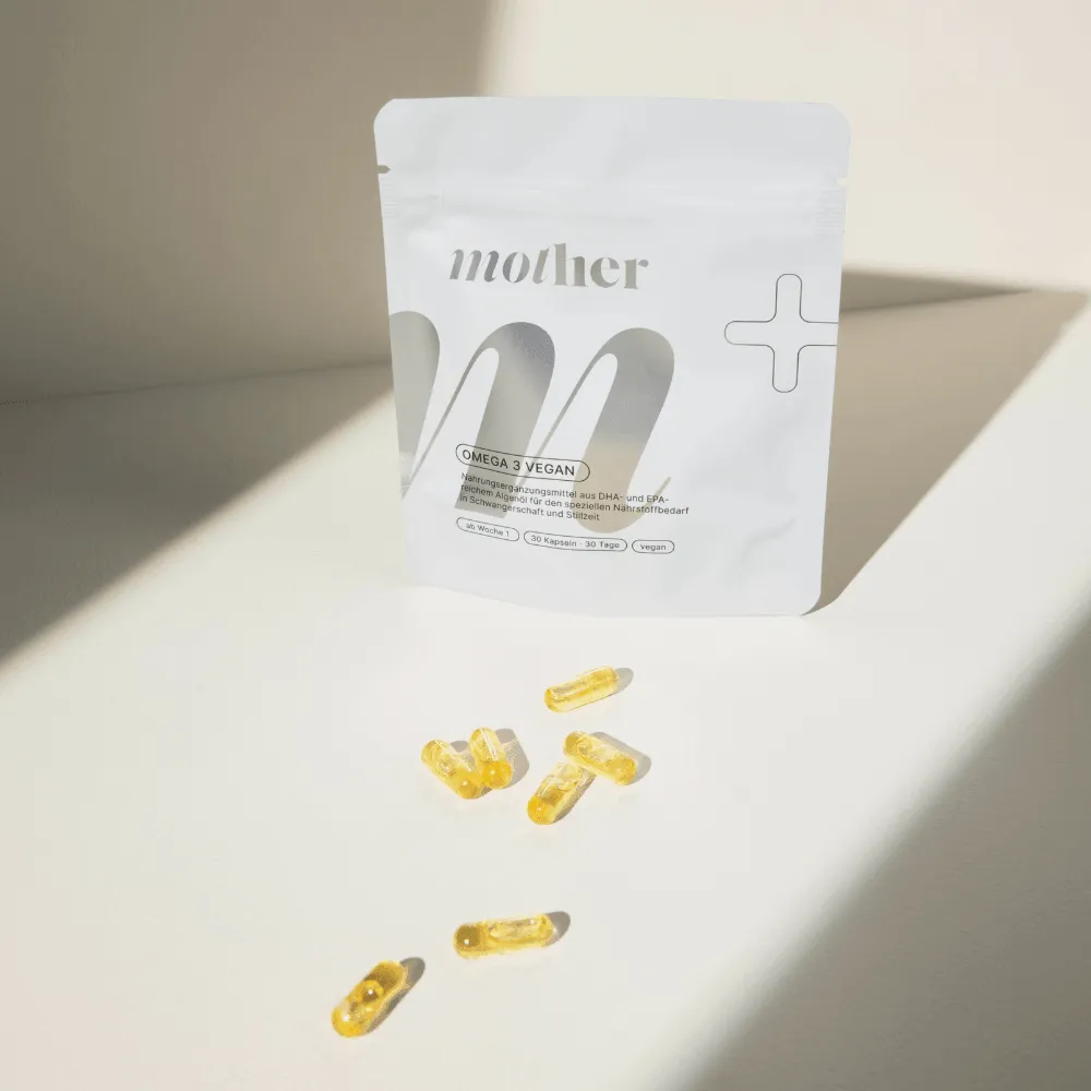 baybies mother+ Omega 3 vegan Kapseln Algenöl