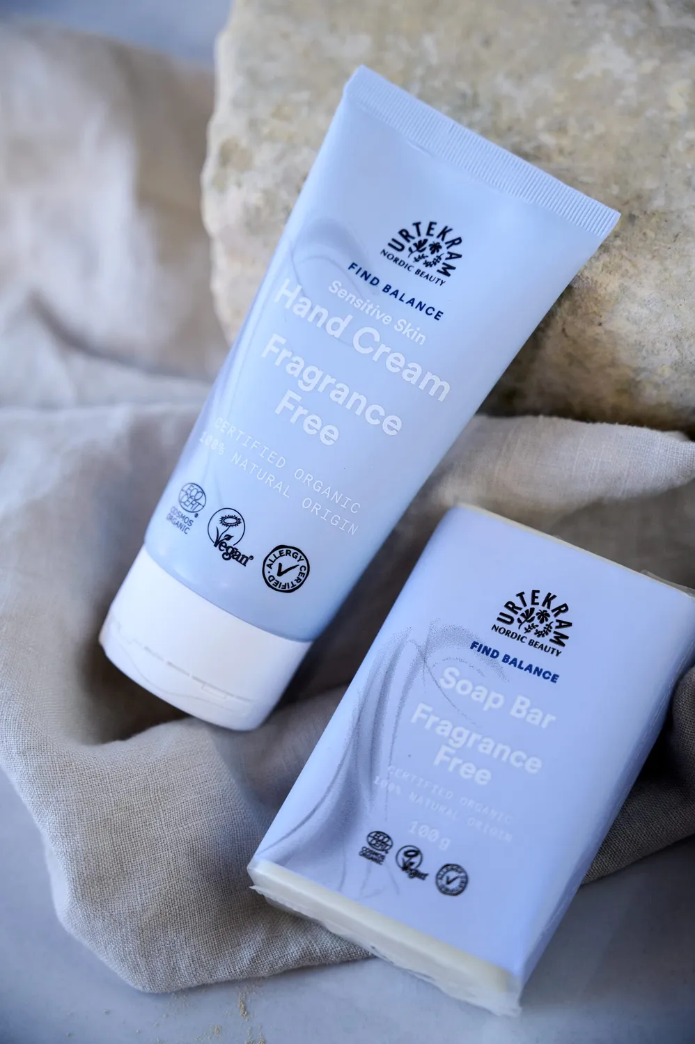 Urtekram Find Balance Seifenstück 100 g duftneutral sensibel