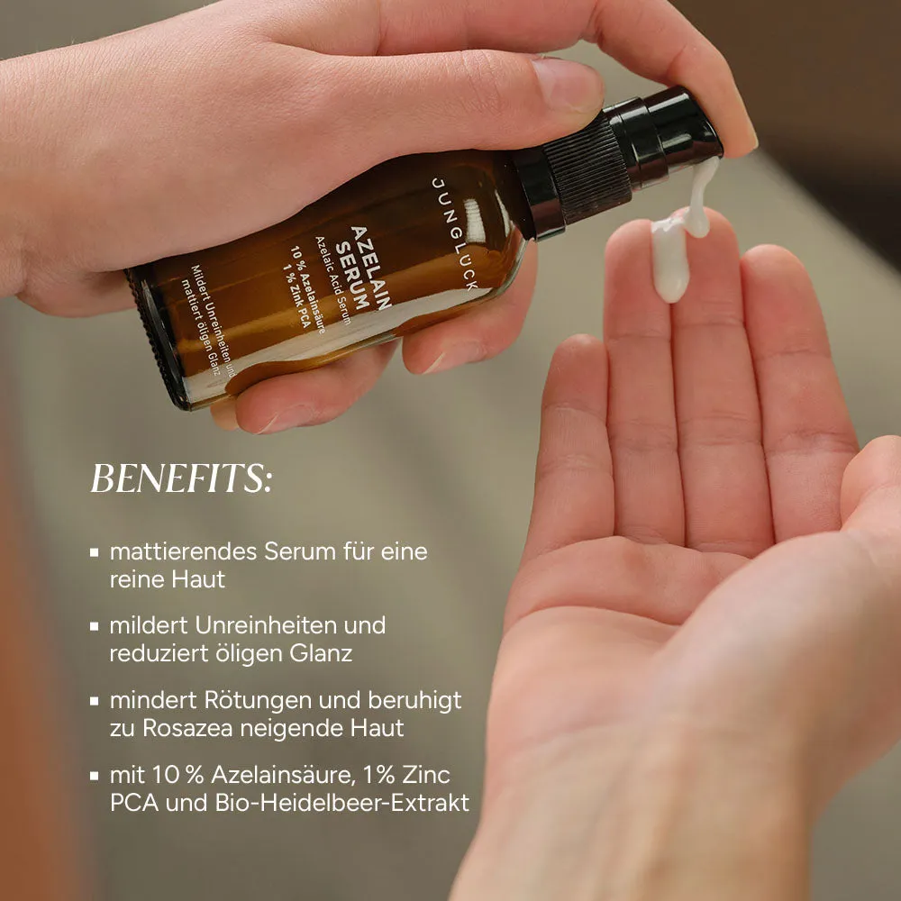 JUNGLÜCK Azelain Serum 10 ml für unreine Haut