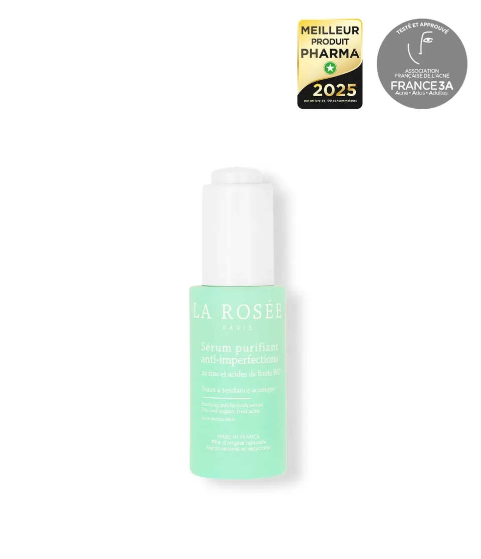 La Rosée Sérum purifiant Gesichtsserum unreine Haut Zink