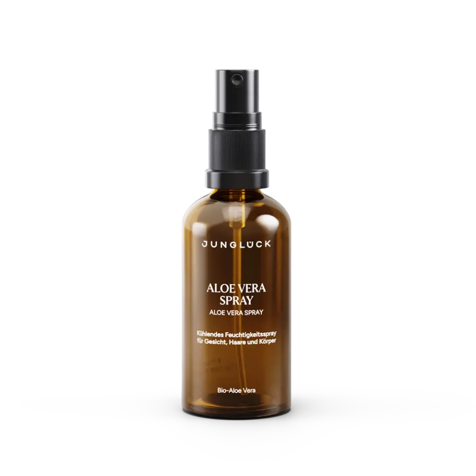 JUNGLÜCK Aloe Vera Spray Gesichtswasser 50 ml beruhigend