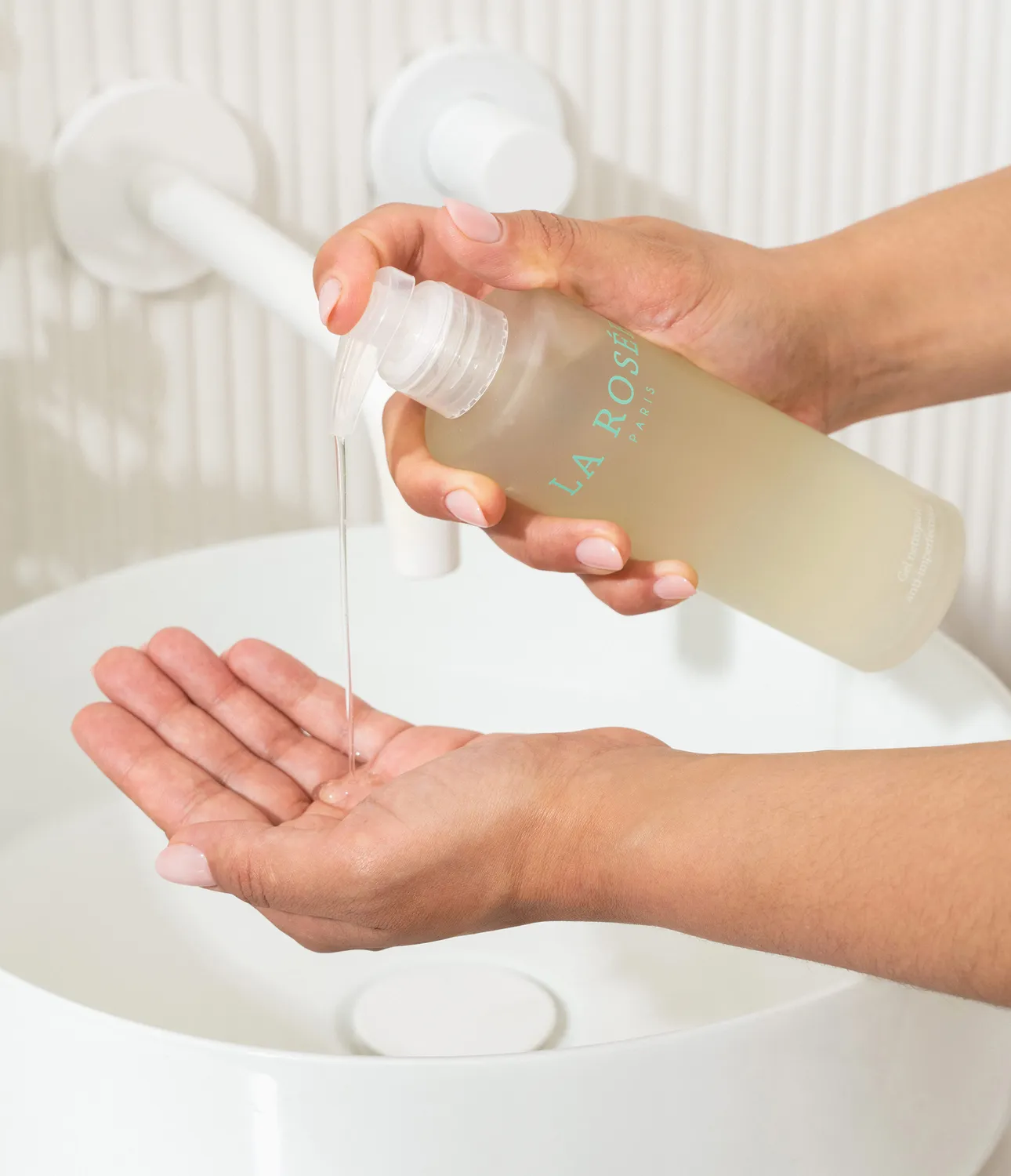La Rosée Flacon Gel Nettoyant Glasflakon leer