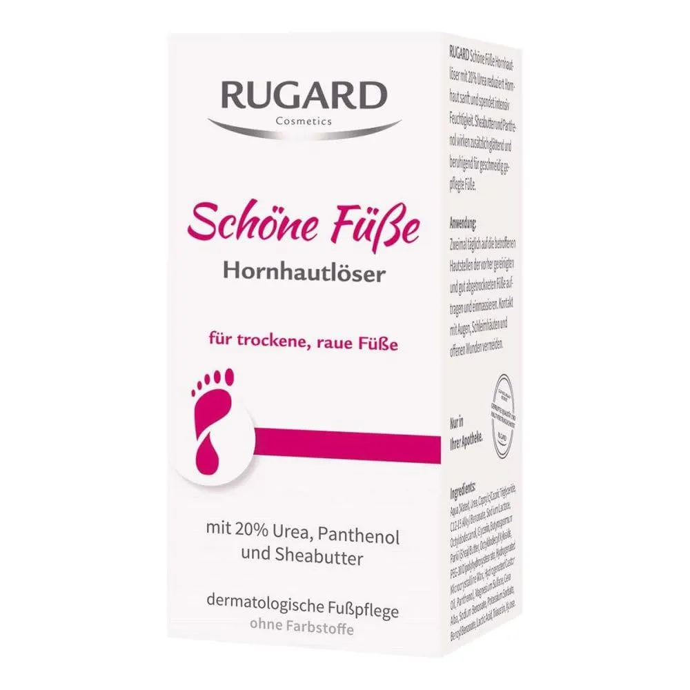 Rugard Schöne Füße Hornhautlöser Creme 50 ml Urea