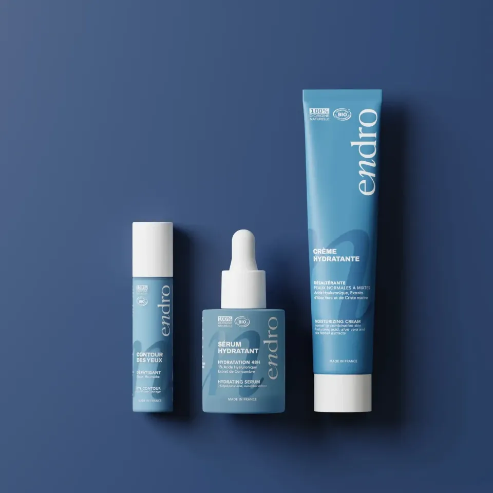 Endro Trio Visage Gesichtspflege-Set 3-teilig hydratisierend
