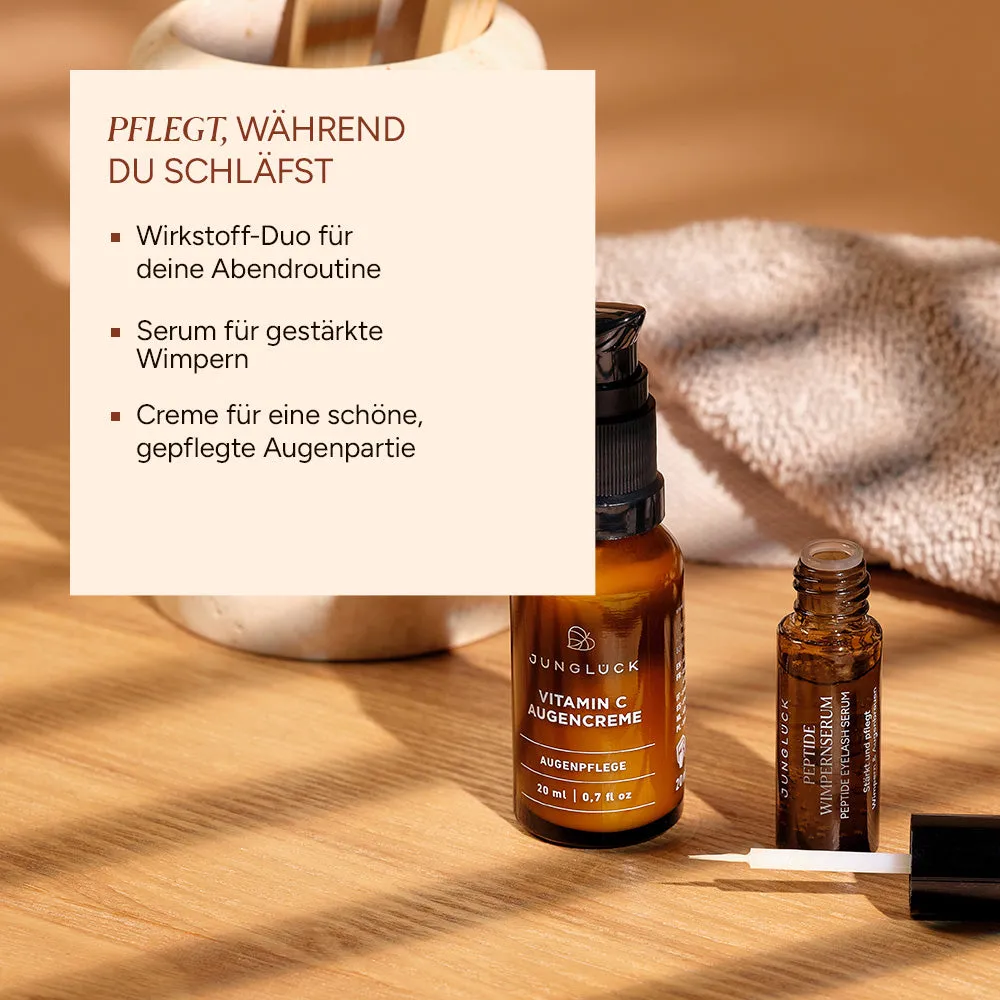 JUNGLÜCK Night Care Augen Kombi Augenset ohne Duftstoffe