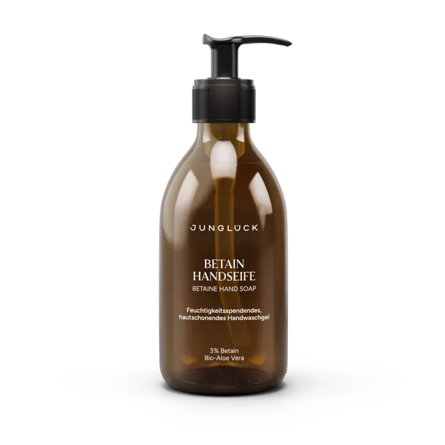 JUNGLÜCK Betain Handseife ohne Duftstoffe 240 ml