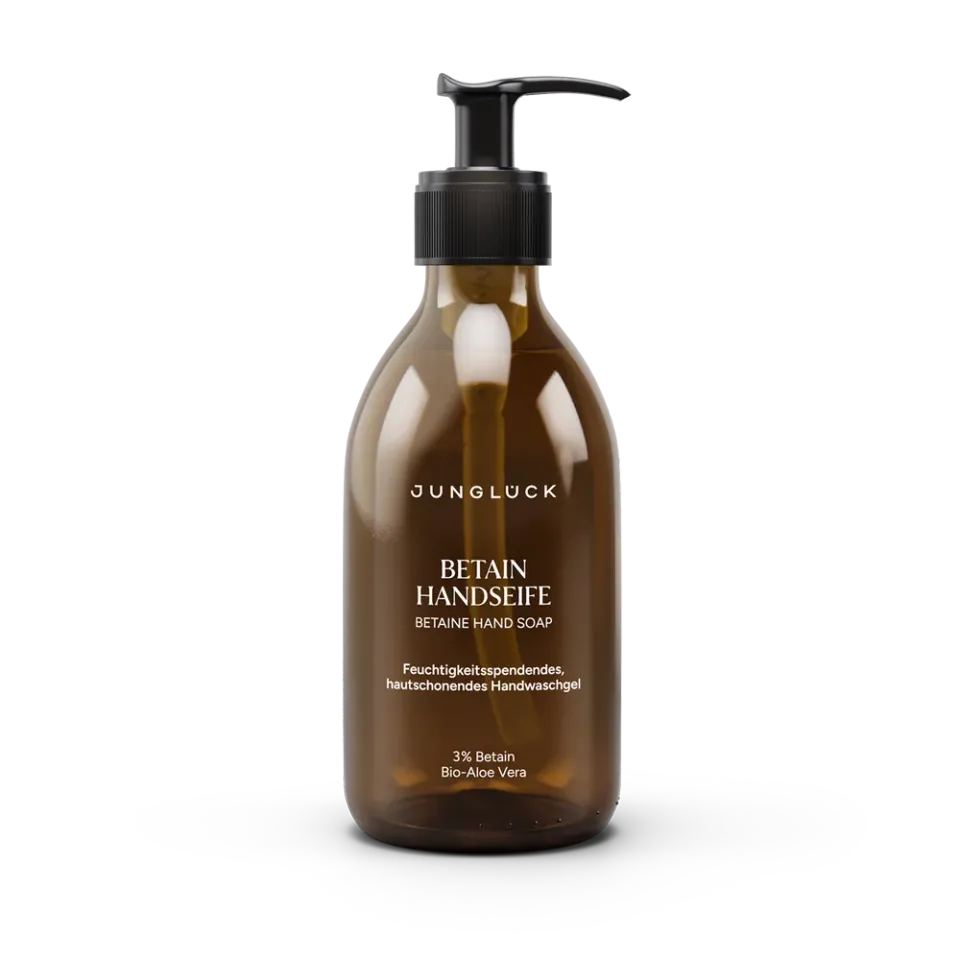 JUNGLÜCK Betain Handseife ohne Duftstoffe 240 ml