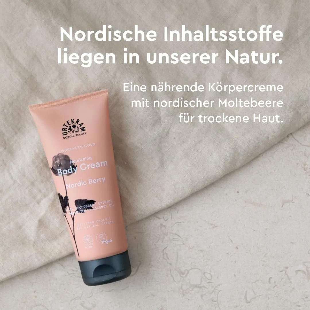 Urtekram Nordic Berry Body Cream 200 ml Moltebeere