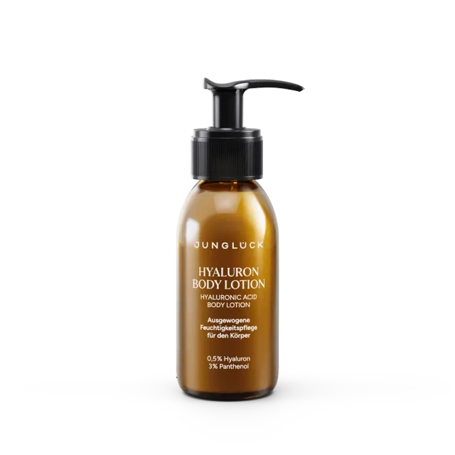 JUNGLÜCK Hyaluron Body Lotion Körperlotion 50 ml ohne Duftstoffe