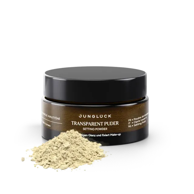 JUNGLÜCK Transparent Puder Banana loses Puder 10 g
