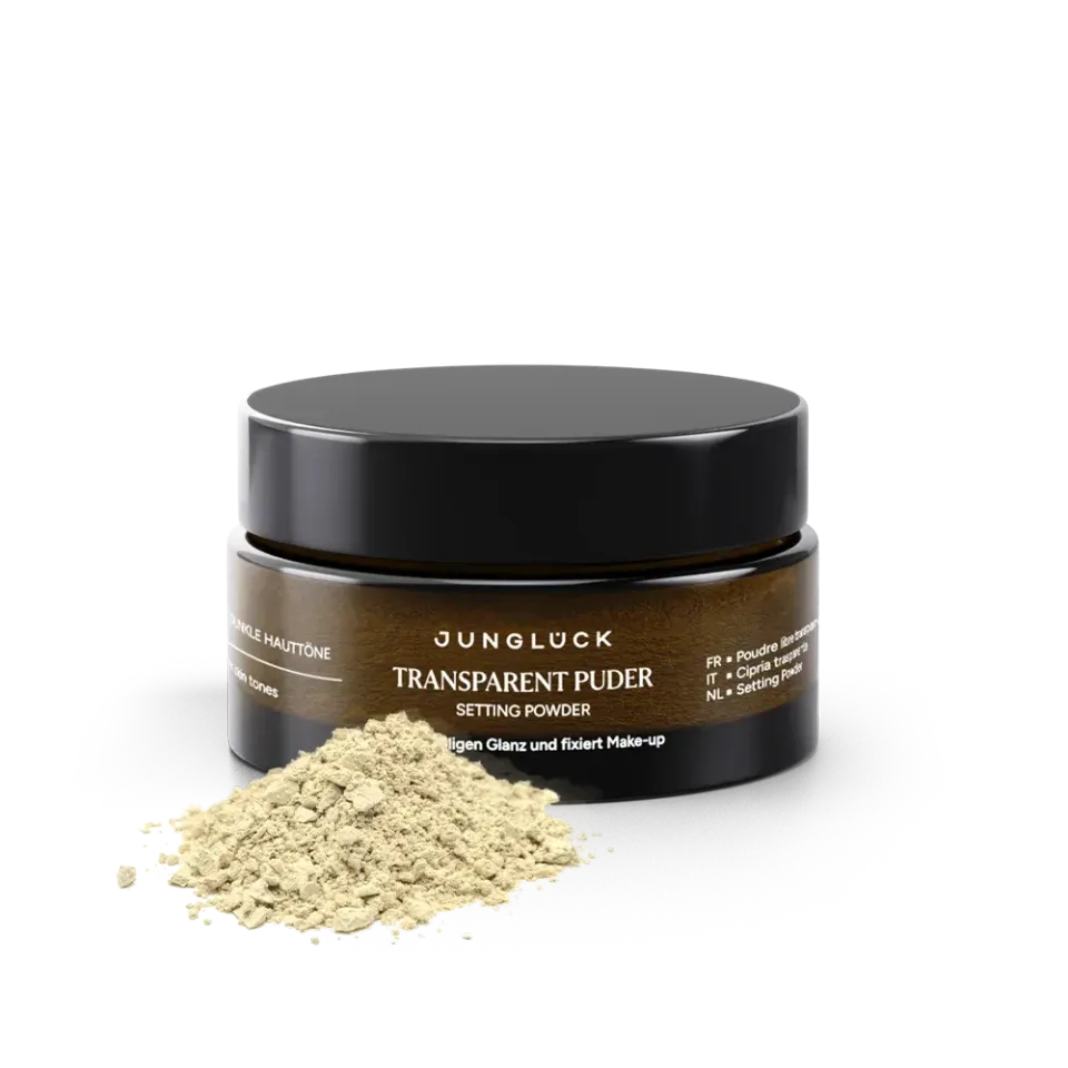 JUNGLÜCK Transparent Puder Banana loses Puder 10 g