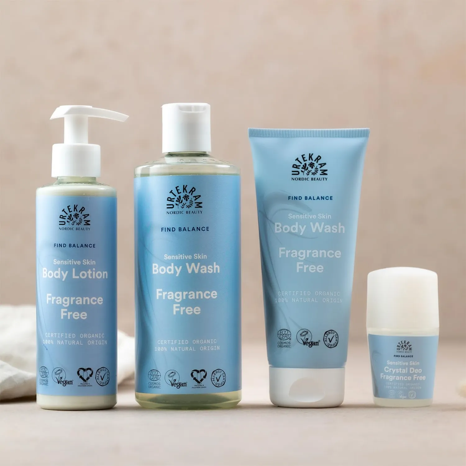 Urtekram Bodylotion ohne Parfüm 245 ml empfindliche Haut