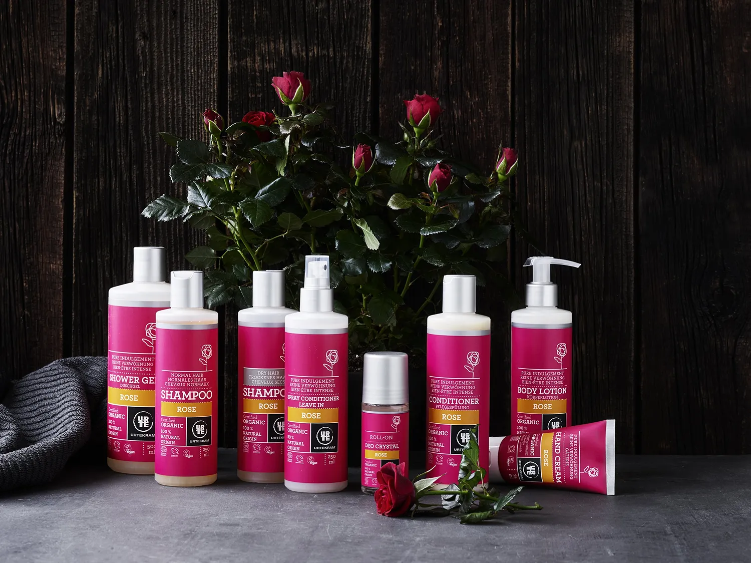 Urtekram Rose Body Lotion 245 ml vegan Bio