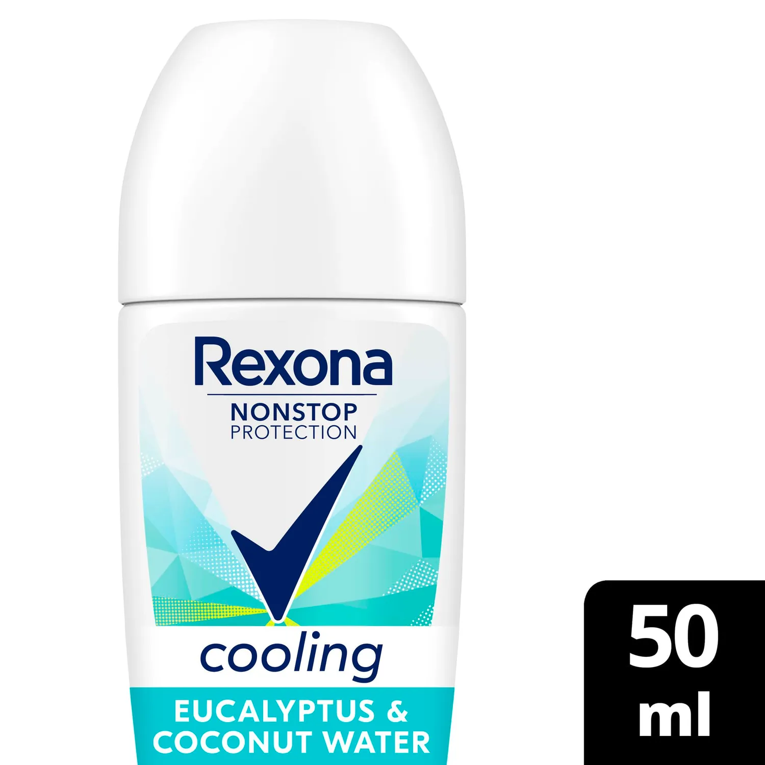 Rexona Cooling Eucalyptus & Coconut Deo Roll-On 6x50 ml