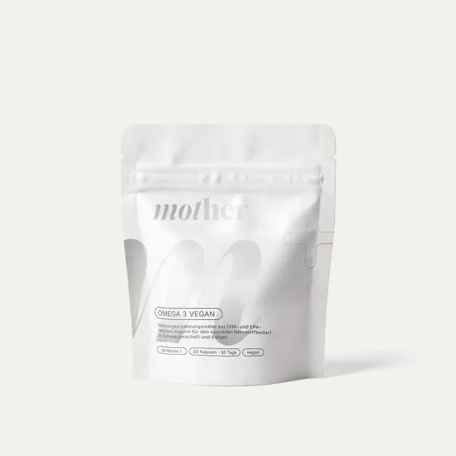 baybies mother+ Omega 3 vegan Kapseln Algenöl
