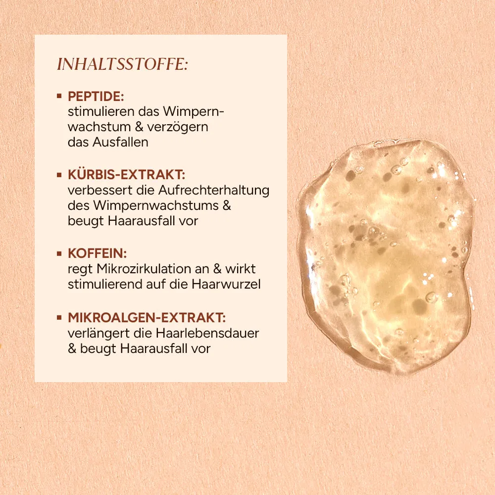 JUNGLÜCK Peptide Wimpernserum 4,5 ml für dichte Wimpern