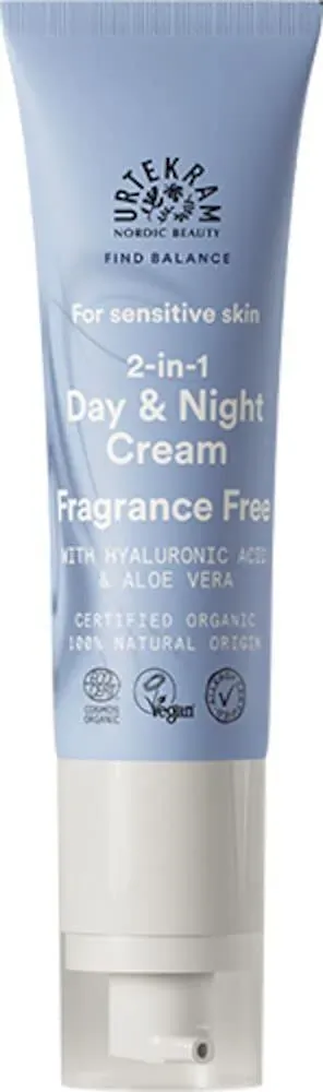 Urtekram Find Balance Tages- und Nachtcreme Gesichtscreme 50 ml parfümfrei