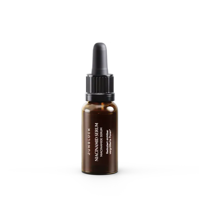 JUNGLÜCK Niacinamid Serum 10 ml für ölige unreine Haut