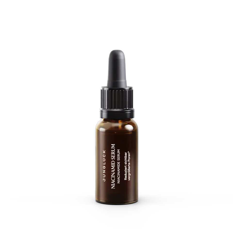 JUNGLÜCK Niacinamid Serum 10 ml für ölige unreine Haut