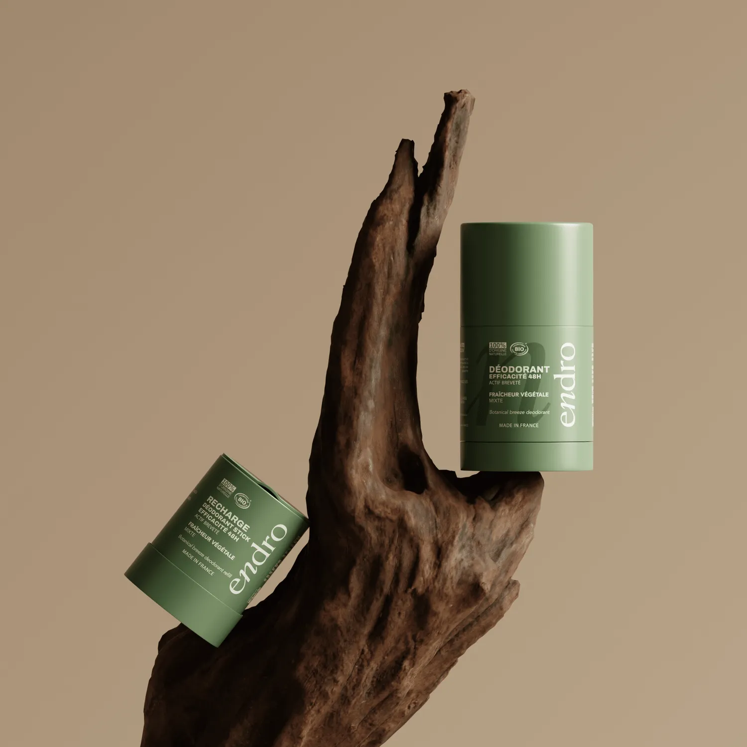 Endro 48H Deostick Fraicheur Vegetale nachfüllbar einzeln