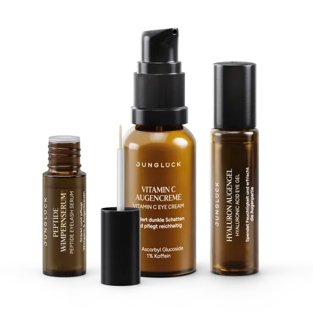 JUNGLÜCK Grow & Glow Augen Trio Set Augenpflege