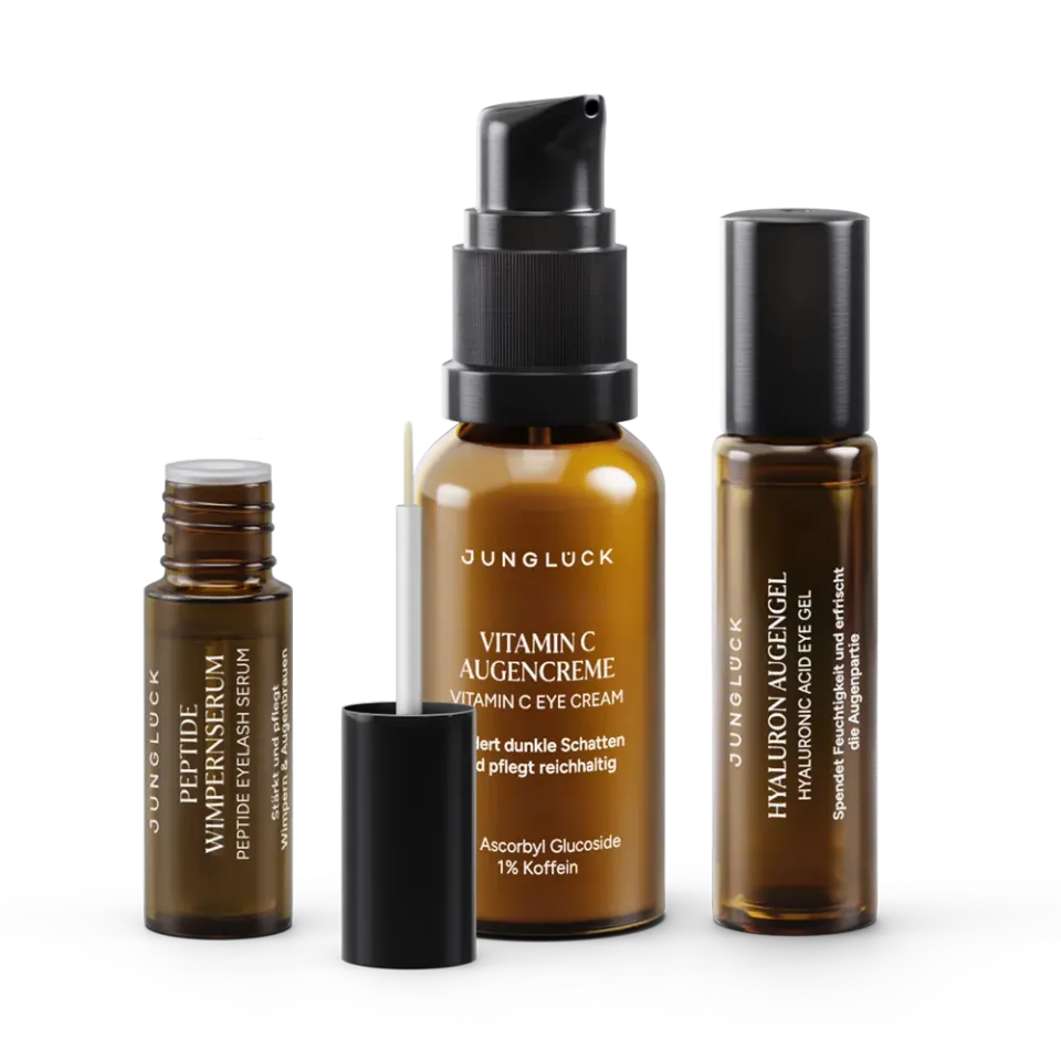 JUNGLÜCK Grow & Glow Augen Trio Set Augenpflege