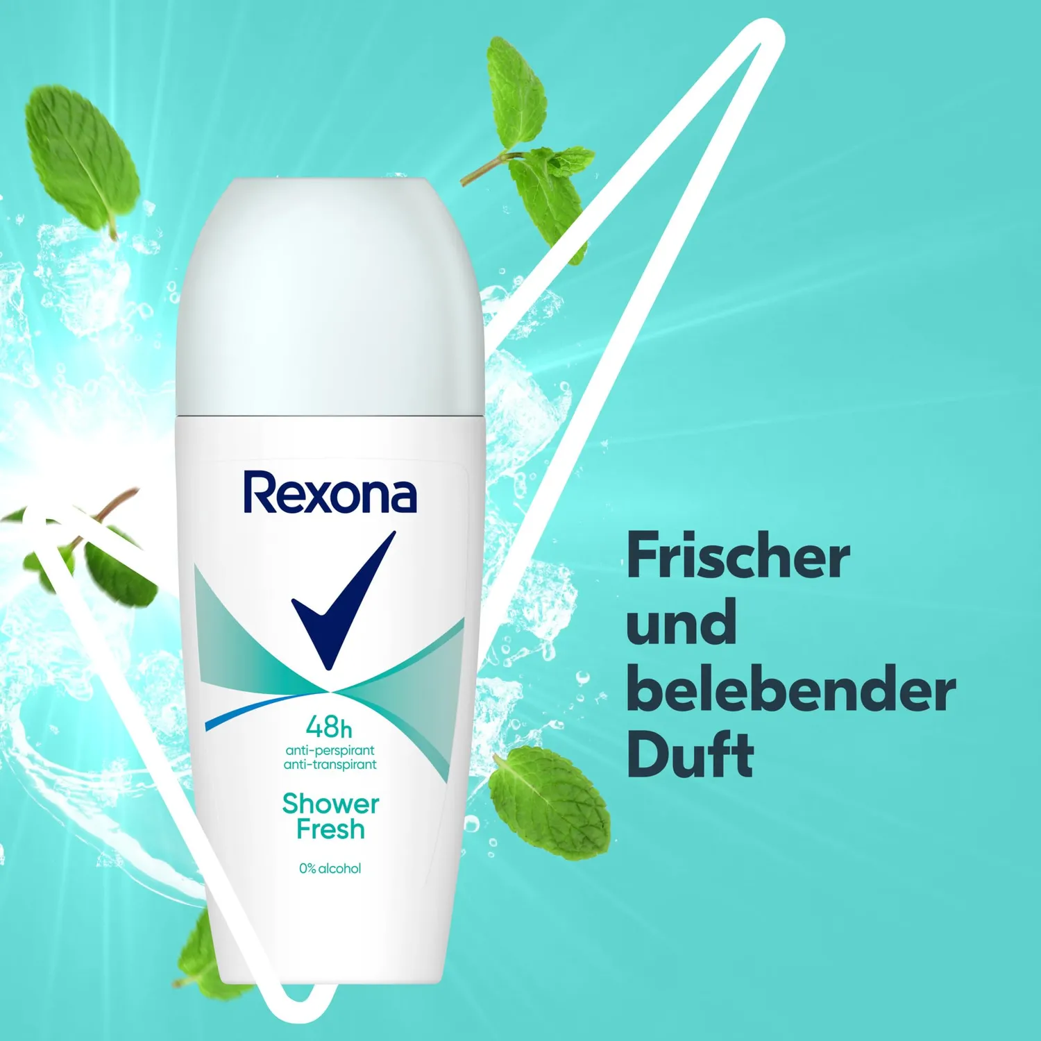 Rexona Shower Fresh Deo Roll-on 6x50 ml