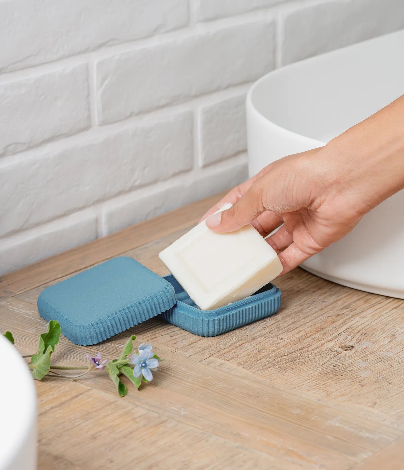 La Rosée Savon Surgras Seife Duo mit Box sanft
