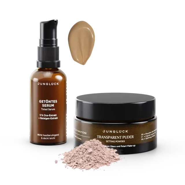JUNGLÜCK Perfect Finish Kombi Make-up Set 02 hell + Rosé getönt