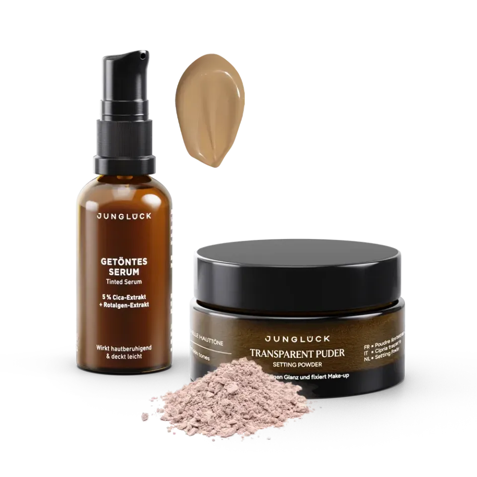 JUNGLÜCK Perfect Finish Kombi Make-up Set 02 hell + Rosé getönt