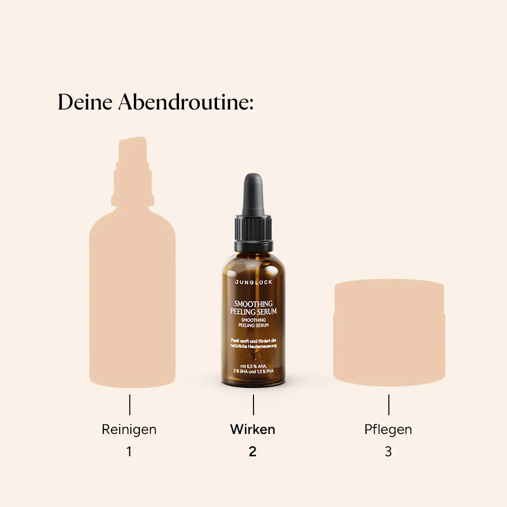 JUNGLÜCK Smoothing Peeling Serum 30 ml AHA BHA