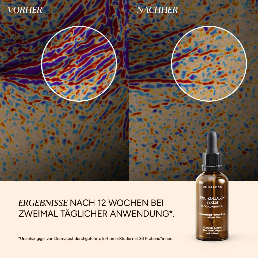 JUNGLÜCK Pro-Kollagen Serum 5 ml ohne Duftstoffe ölfrei