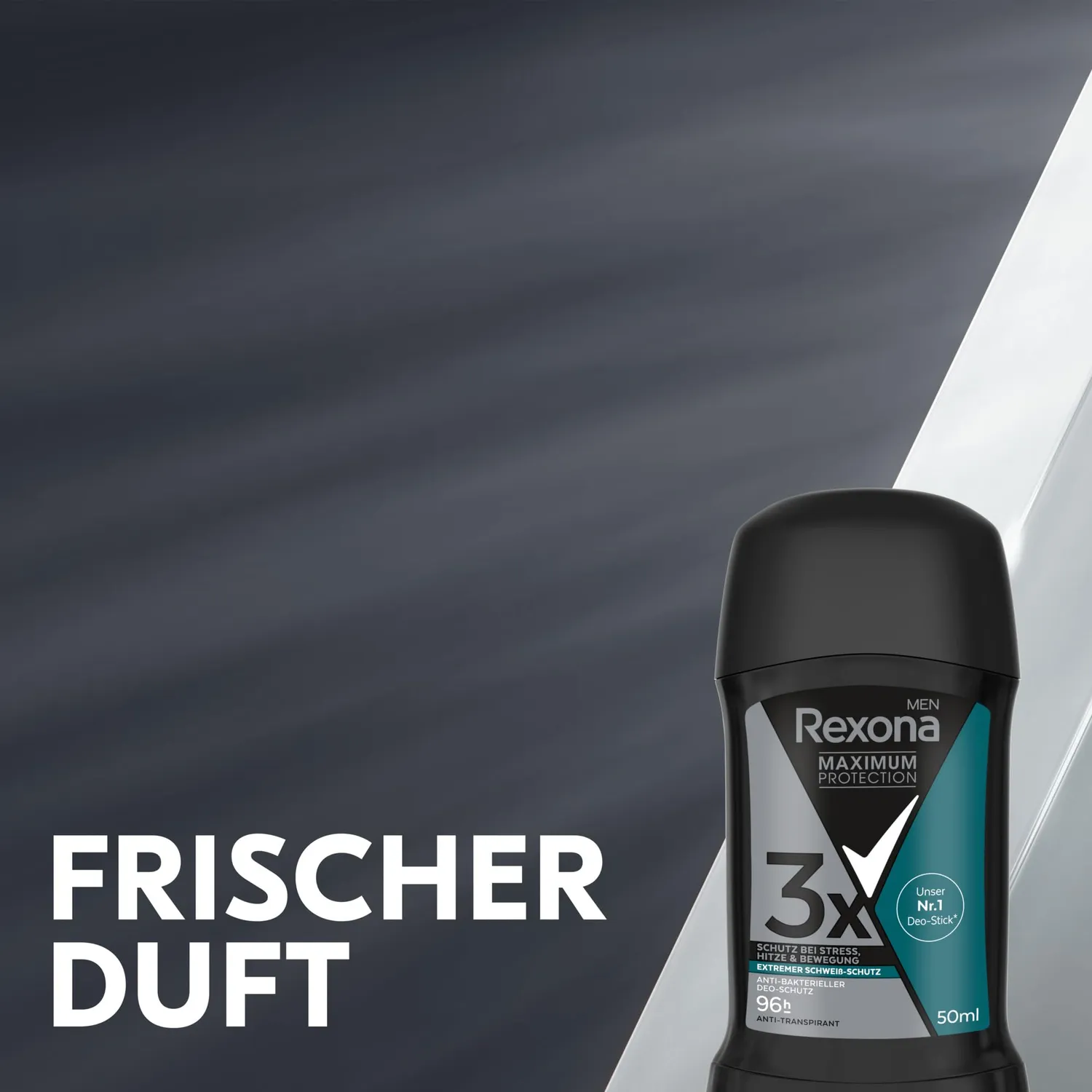 Rexona Men Maximum Protection Antibakteriell Deostick 50ml
