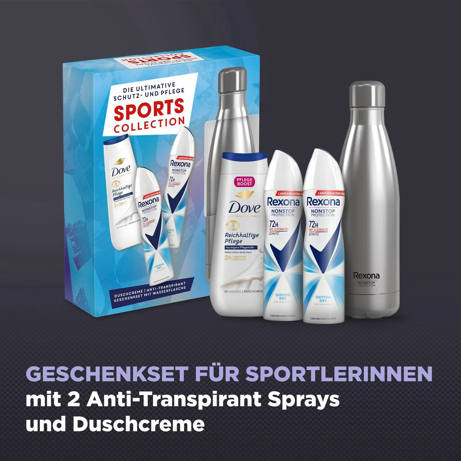 Rexona Sports Collection Duschcreme 250 ml 1er Pack