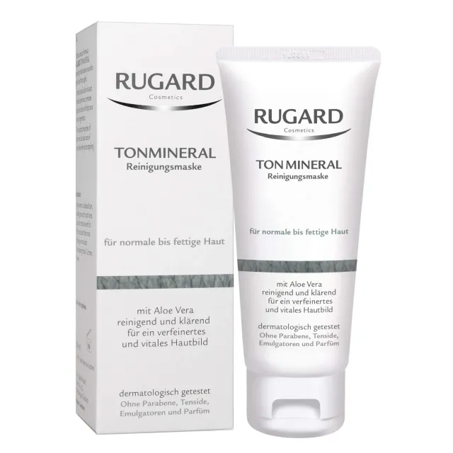 Rugard Tonmineral Reinigungsmaske 100 ml fettige Haut