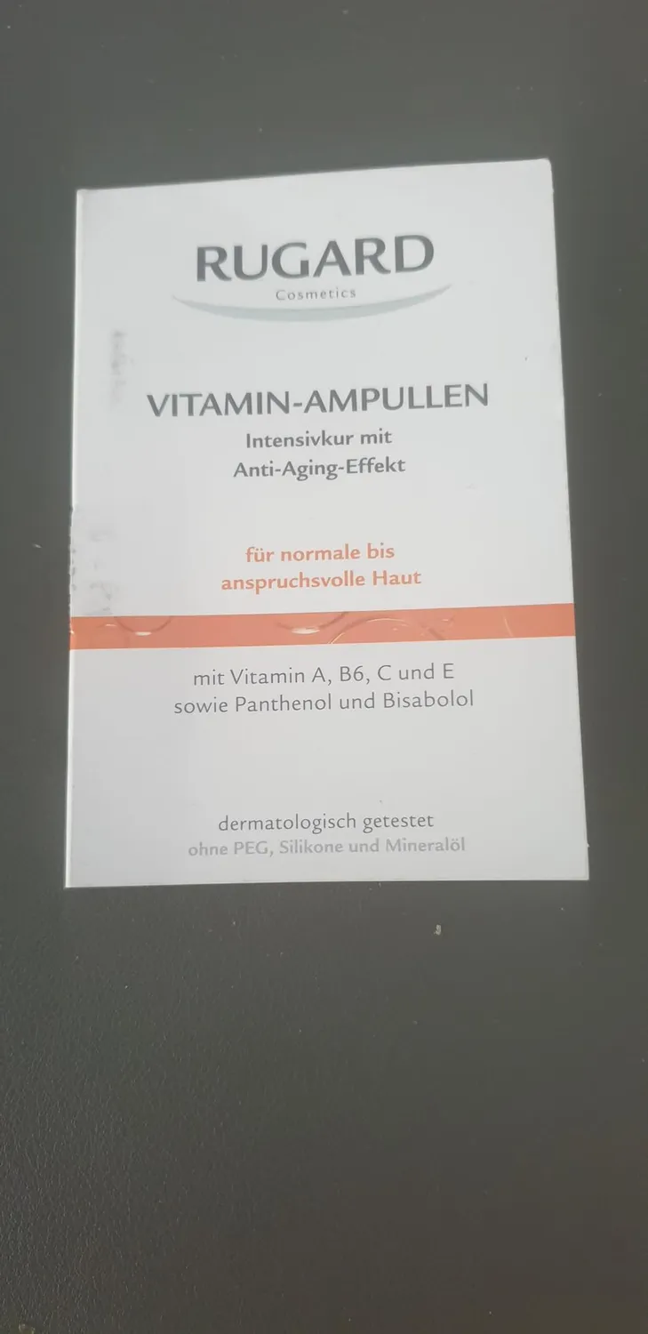 Rugard Vitamin-Ampullen 2 ml Anti-Aging Kur Gesicht