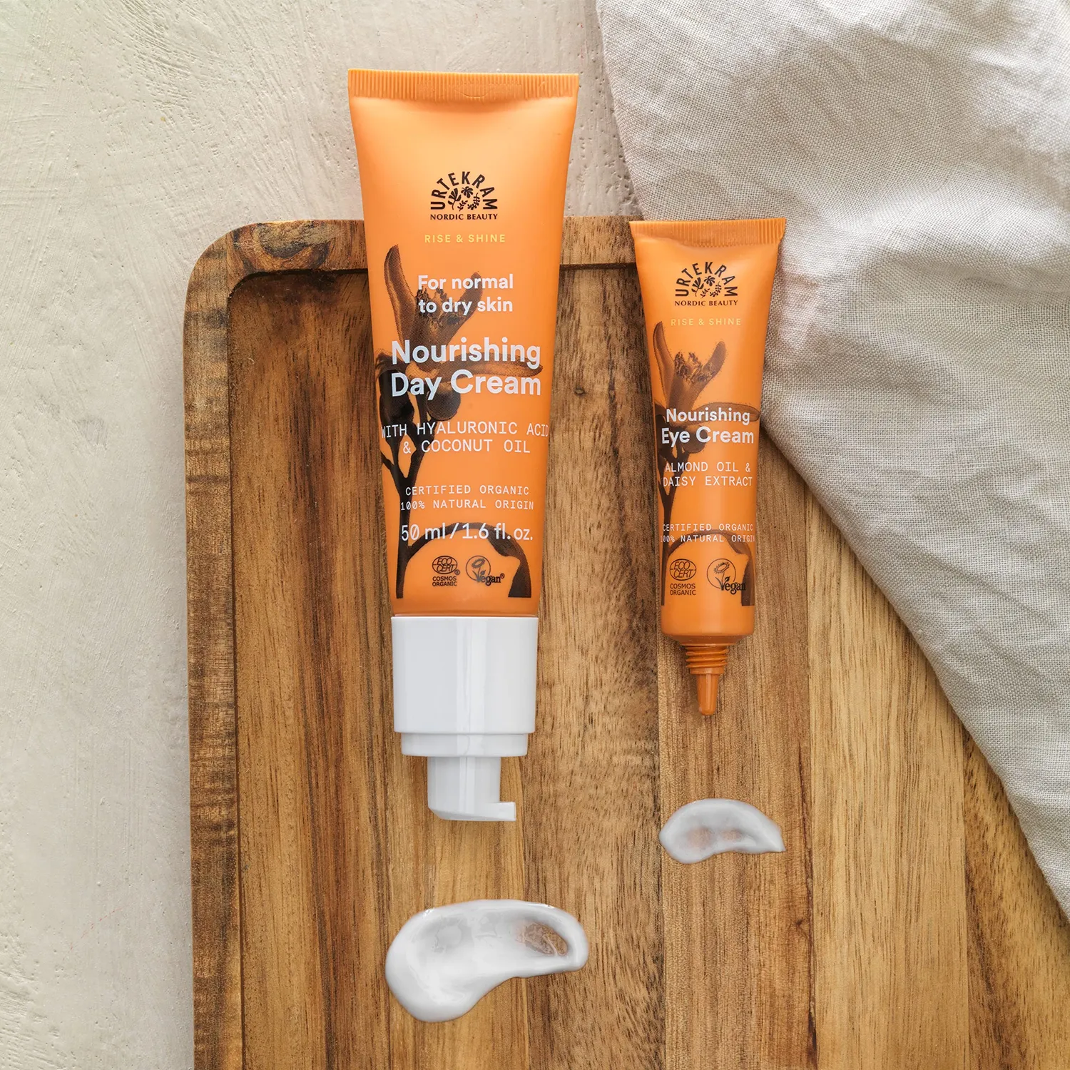 Urtekram Rise & Shine Augencreme 15 ml Mandelöl