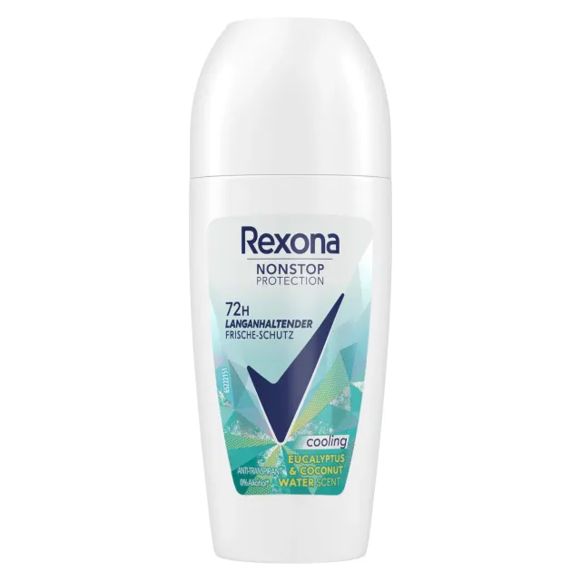 Rexona Cooling Eucalyptus & Coconut Deo Roll-On 6x50 ml