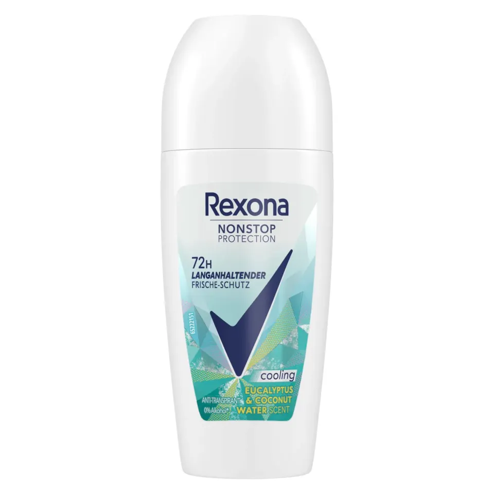 Rexona Cooling Eucalyptus & Coconut Deo Roll-On 6x50 ml