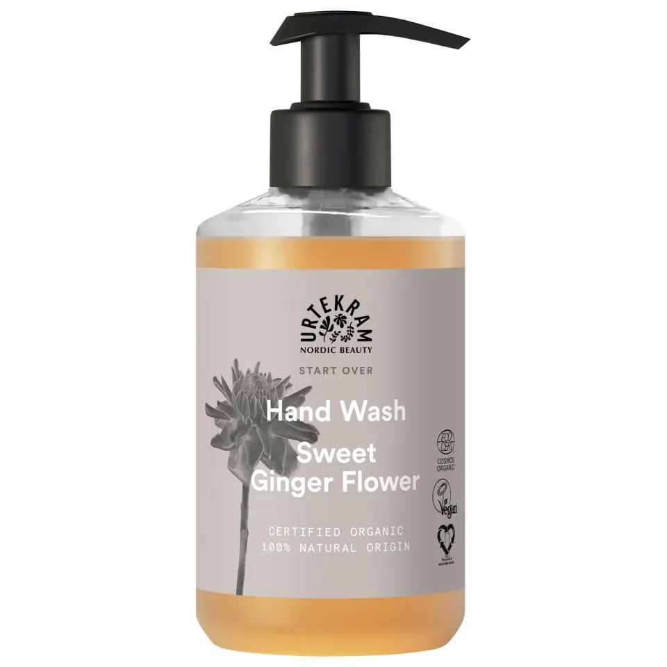 Urtekram Start Over Sweet Ginger Flower Handseife 300 ml belebend