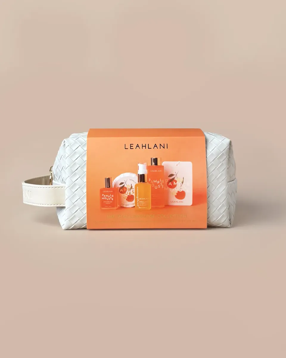 Leahlani Pamplemousse Collection Geschenkset 5-teilig Kulturtasche