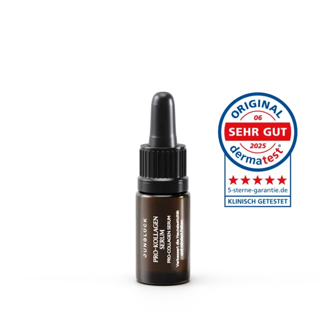 JUNGLÜCK Pro-Kollagen Serum 5 ml ohne Duftstoffe ölfrei