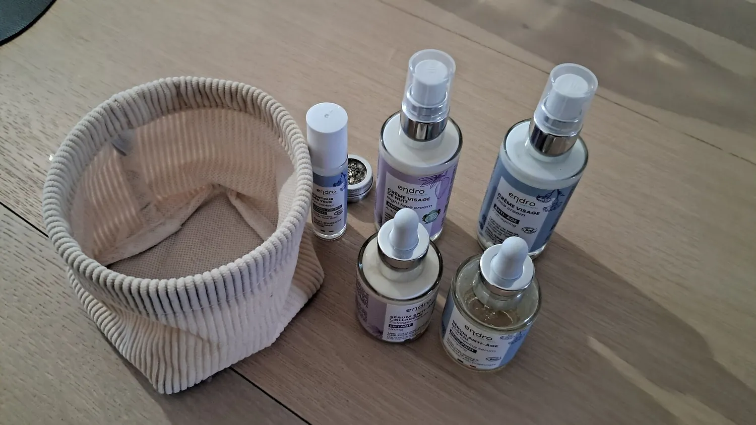 Endro Anti-Age Gesichts-Set Tag & Nacht Routine